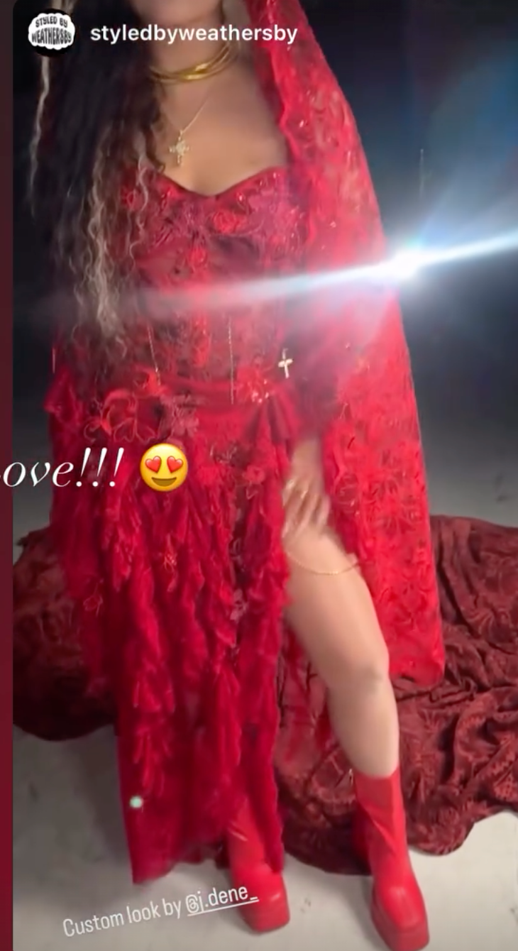 Custom Four-Piece Lace Set