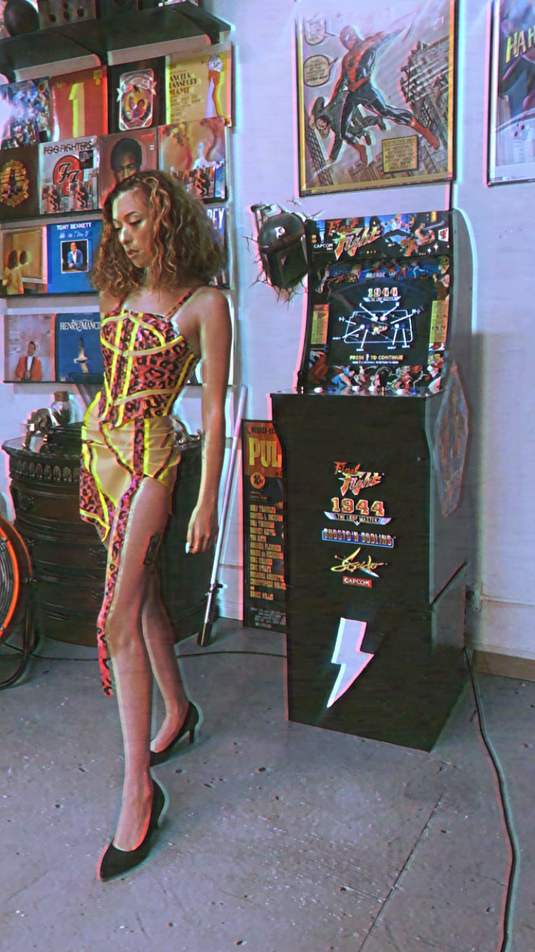 Sunset Prowl Two-Piece Latex Set